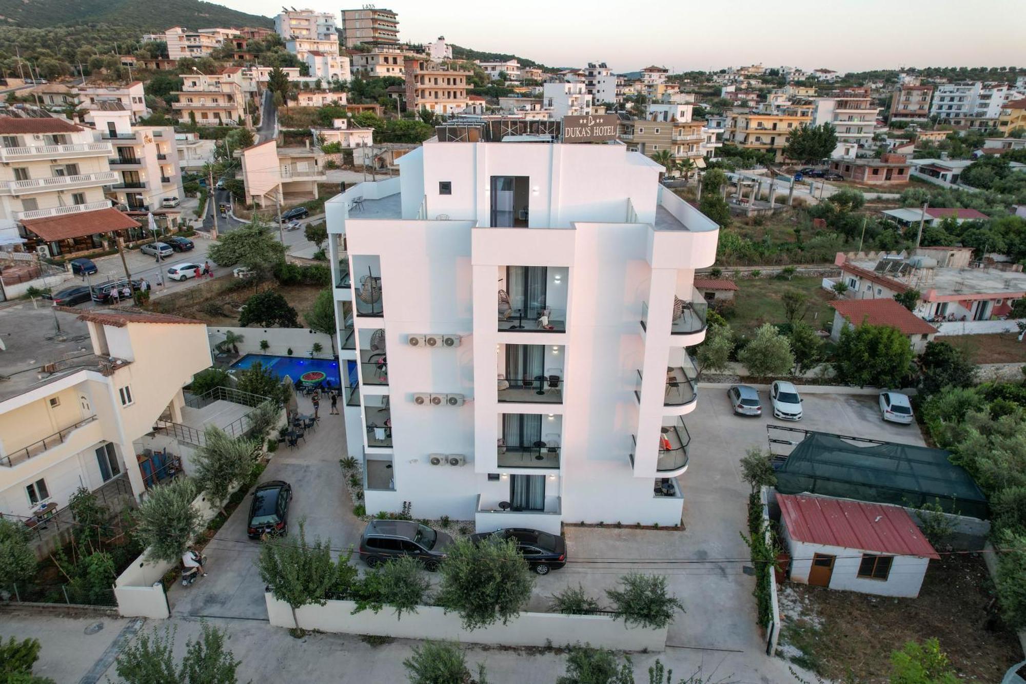 Duka'S Hotel Ksamil Eksteriør billede