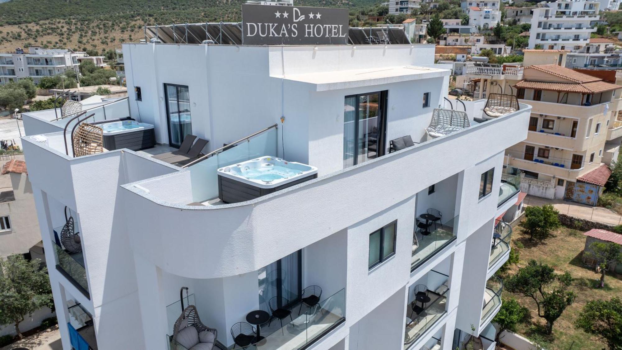 Duka'S Hotel Ksamil Eksteriør billede