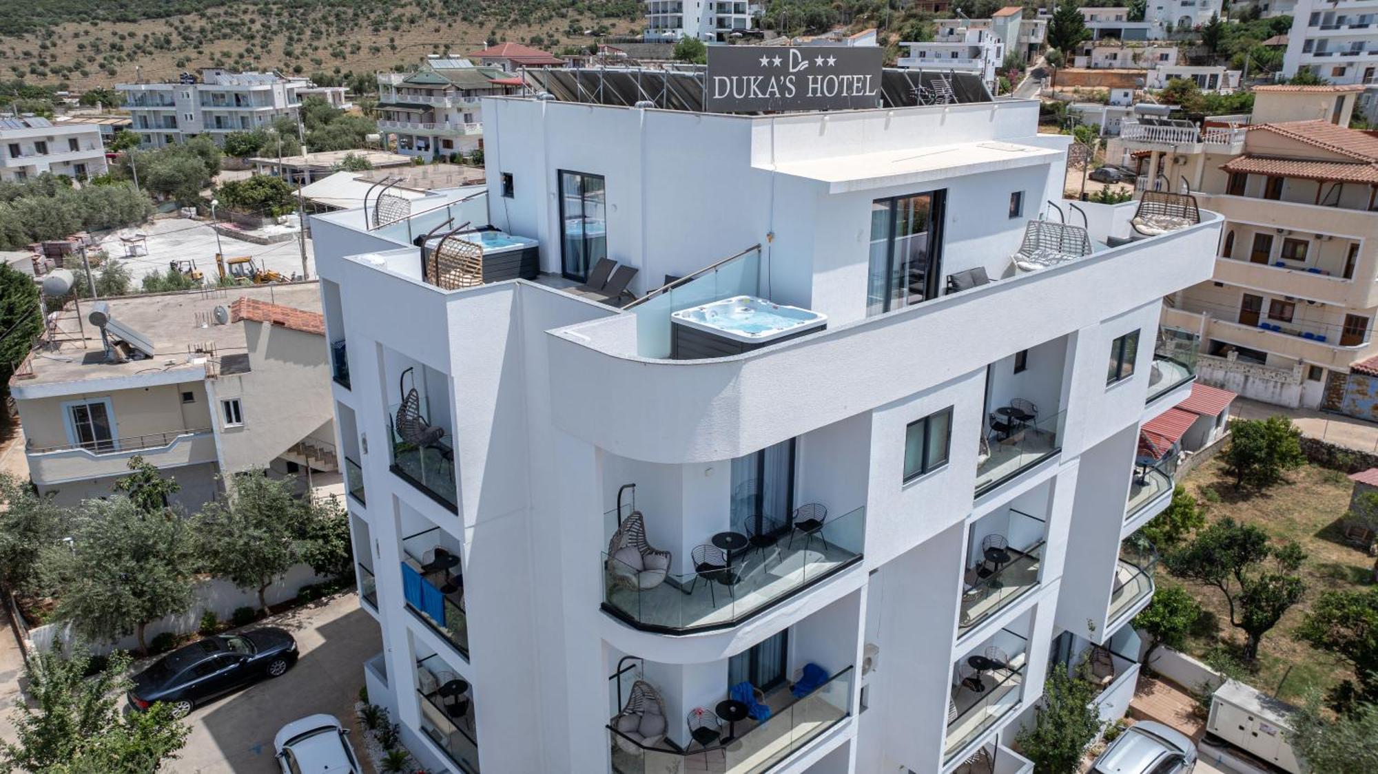 Duka'S Hotel Ksamil Eksteriør billede
