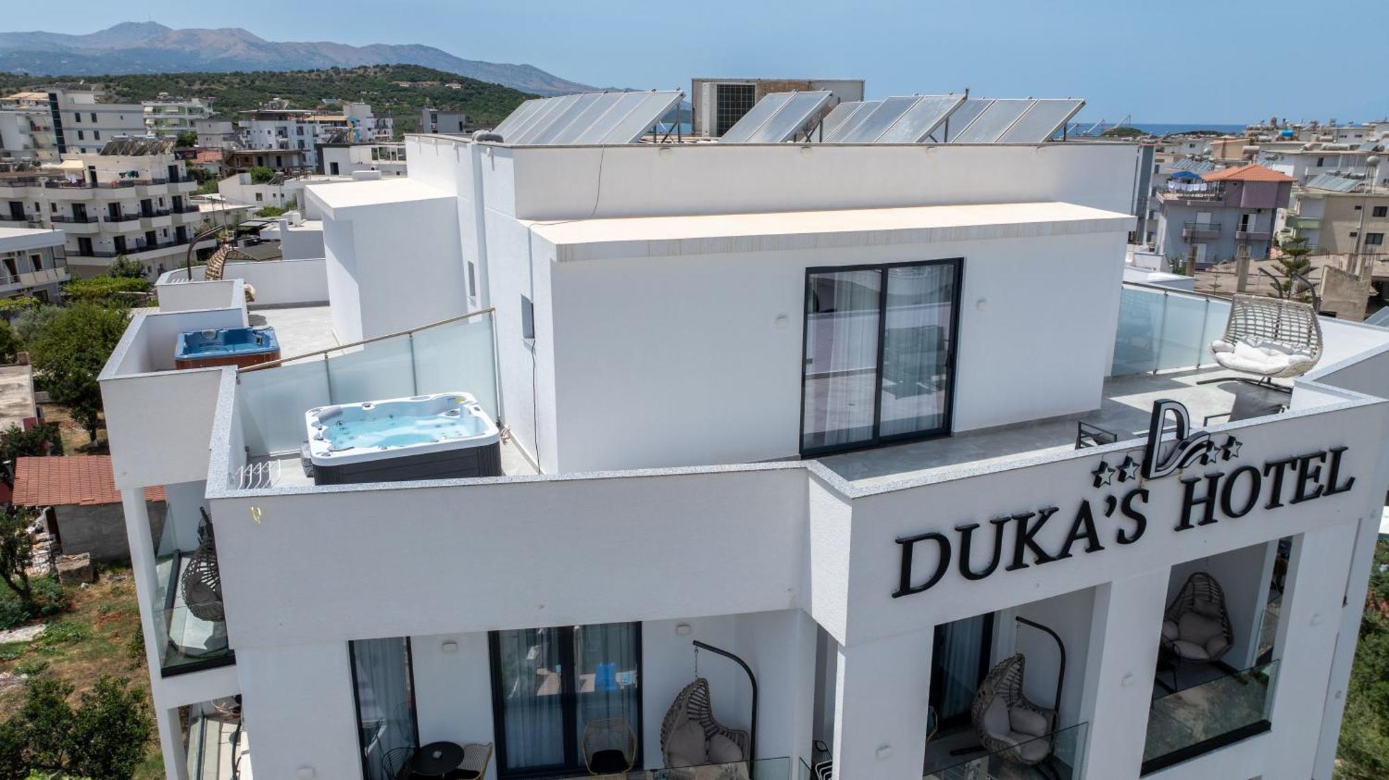 Duka'S Hotel Ksamil Eksteriør billede